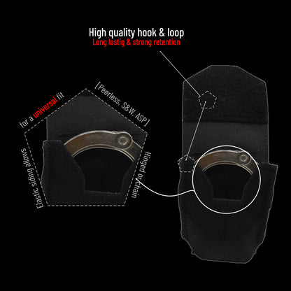 'Posas' Handcuff Pouch v.1.0 | MOLLE & BELT mount | Single & Double Holder