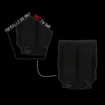 'Posas' Handcuff Pouch v.1.0 | MOLLE & BELT mount | Single & Double Holder